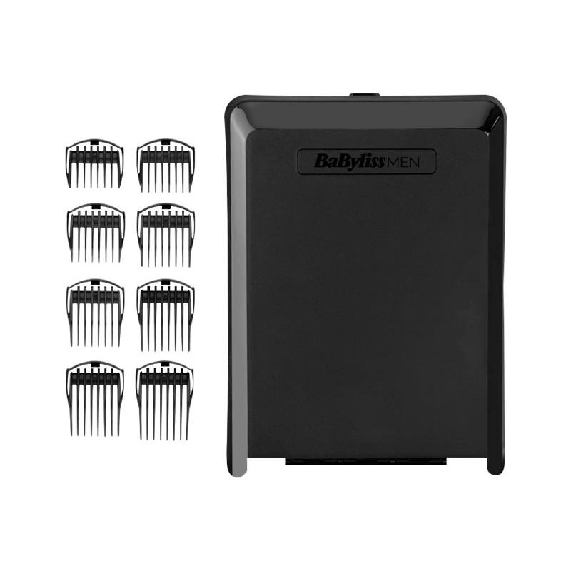 Tondeuse à cheveux Babyliss Men avec batterie Lithium Power 0,6-28mm 0,628mm noir doré (E986E)