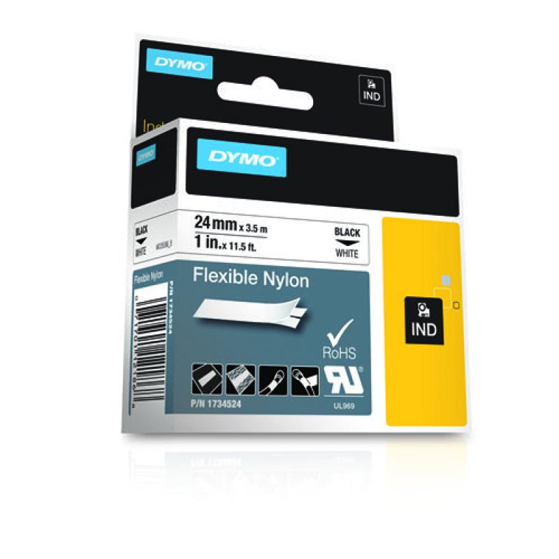 Image secondaire de Dymo Rhino Nylon Noir Blanc (1734524)