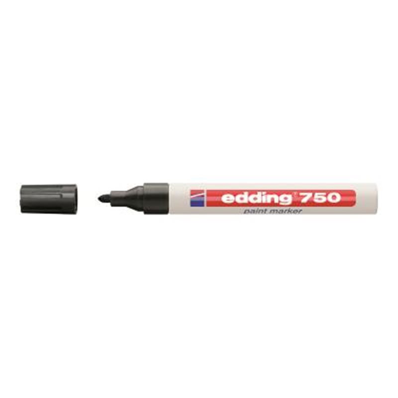 Image secondaire de Edding 750 Marqueur de Peinture Noir Schwarz (4-750001) (4750001)