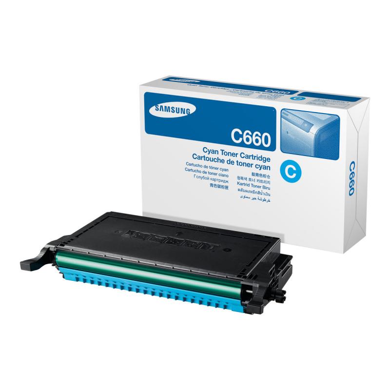 Image secondaire de Samsung Cartouche de toner cyan haut rendement CLP-C660B