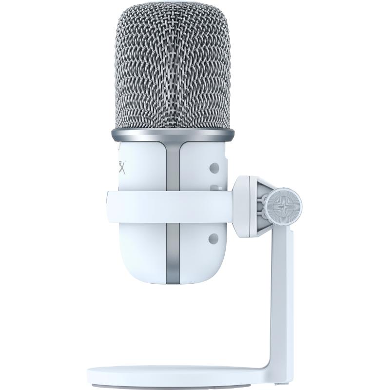 Hyperx SoloCast - USB Microphone (White) Blanc Microphone de console de jeu