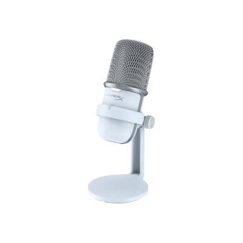 Image secondaire de Hyperx SoloCast - USB Microphone (White) Blanc Microphone de console de jeu