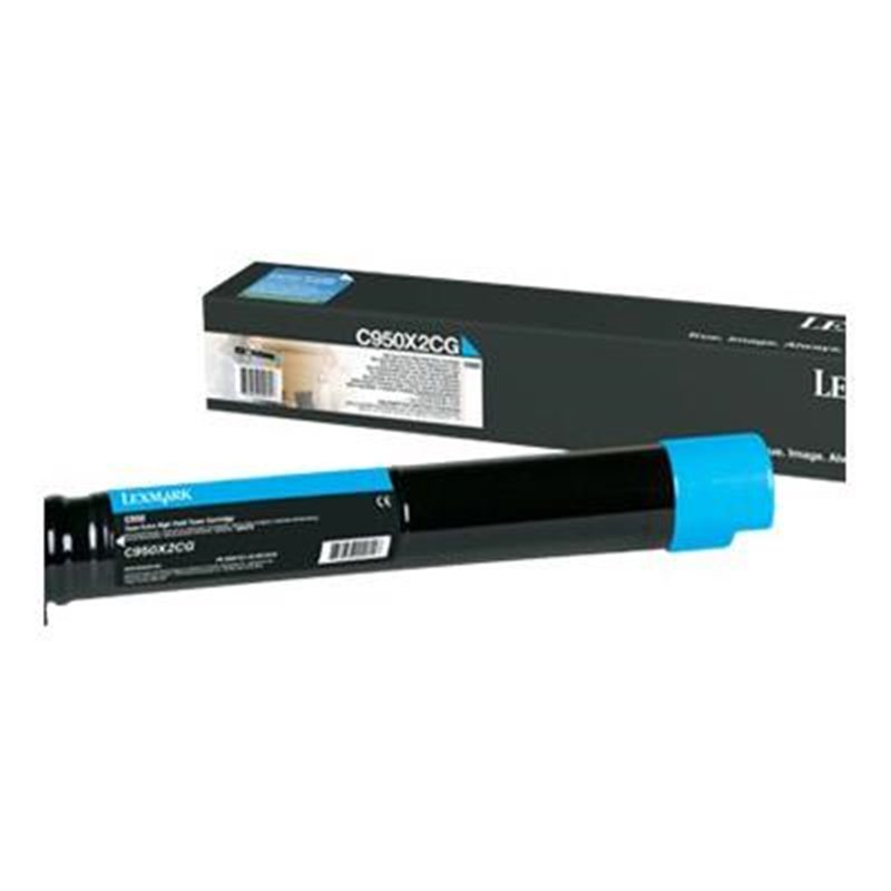 Lexmark C950X2CG Cartouche de toner 1 pièce(s) Original Cyan