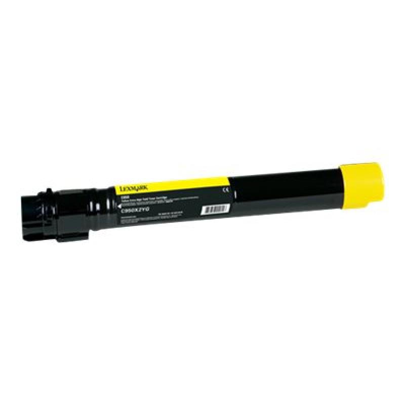 Lexmark C950X2YG Cartouche de toner 1 pièce(s) Original Jaune