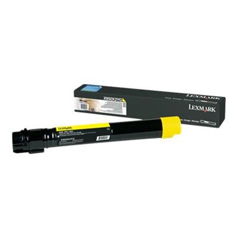 Image secondaire de Lexmark C950X2YG Cartouche de toner 1 pièce(s) Original Jaune