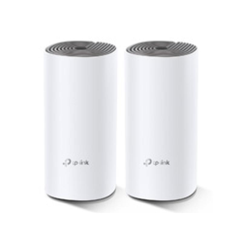 Tp-Link Deco E4 (2-pack) Bi-bande (2,4 GHz / 5 GHz) Wi-Fi 5 (802.11ac) Blanc, Gris Interne