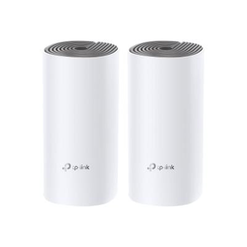 Image secondaire de Tp-Link Deco E4 (2-pack) Bi-bande (2,4 GHz / 5 GHz) Wi-Fi 5 (802.11ac) Blanc, Gris Interne