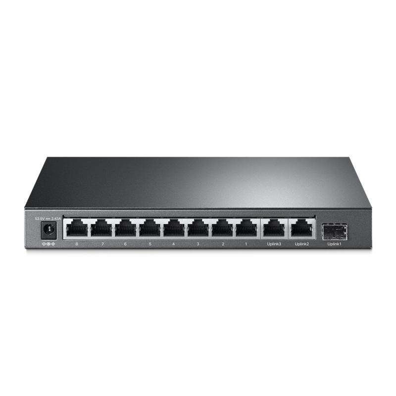 Tp-Link TL-SG1210MP commutateur réseau Non-géré Gigabit Ethernet (10/100/1000) Connexion Ethernet, supportant l'alimentation via