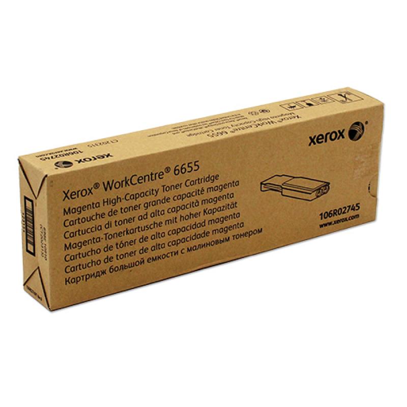 Image secondaire de Xerox Cartouche de toner Magenta de Grande capacité WorkCentre® 6655/6655i (7500 pages) - 106R02745