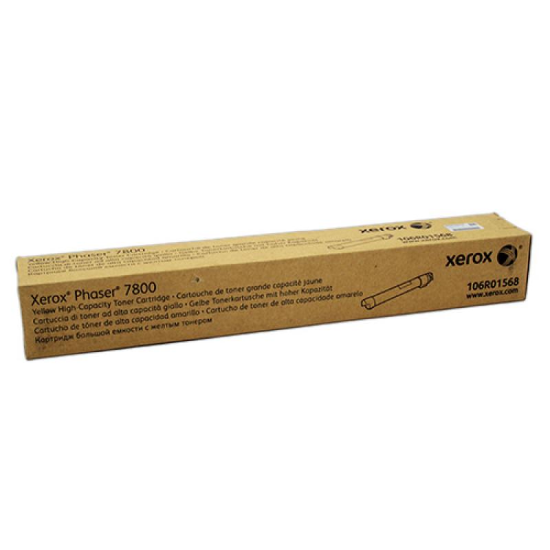 Xerox Cartouche de toner Jaune de Grande capacité Phaser® 7800 (17200 pages) - 106R01568