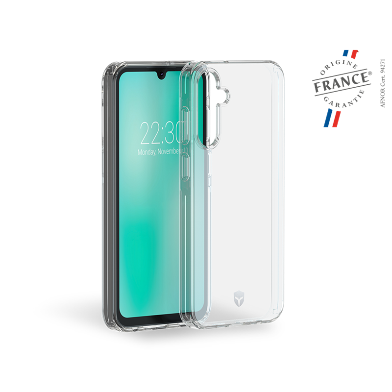 Coque Renforcée Samsung Galaxy A15 4G / Galaxy A15 5G FEEL Origine France Garantie Transparente - Garantie à vie Force C