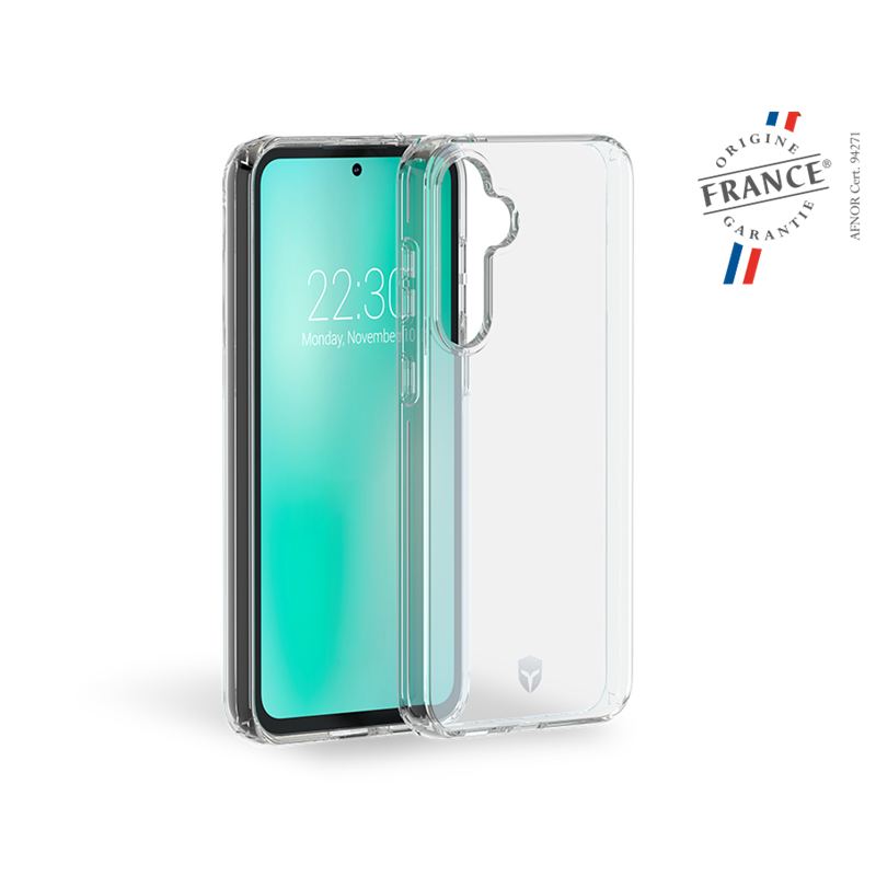 Coque Renforcée Samsung Galaxy S23 FE FEEL Origine France Garantie Transparente - Garantie à vie Force Case