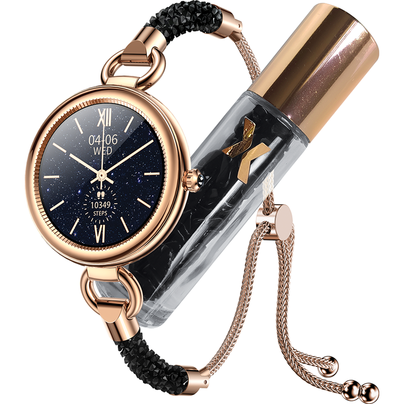 Montre connectée Bijoux FW51 Cristal Noir Maxcom