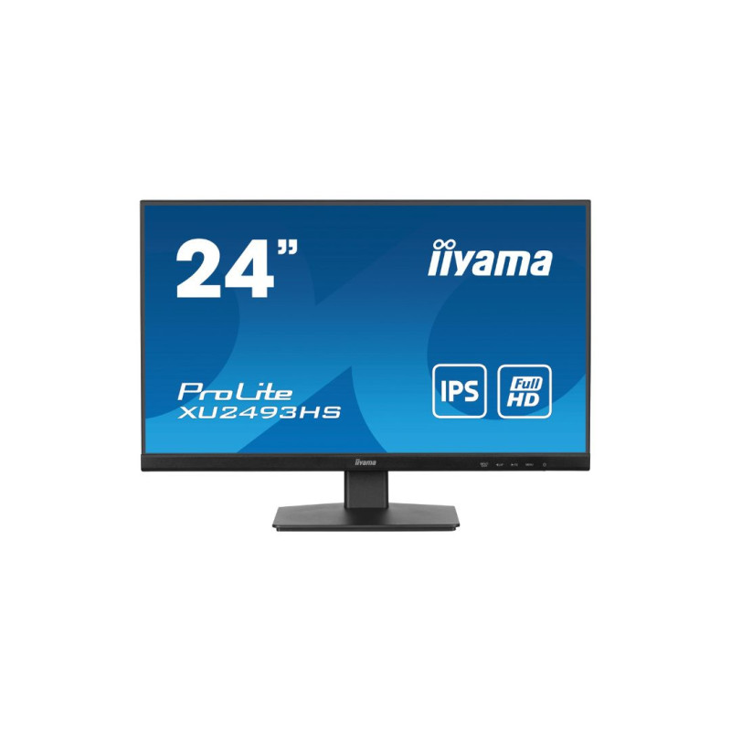 Ecran IIYAMA 23,8'' Noir dalle IPS Ultra mince 16:9 1920x1080 0.5ms 100Hz 250 cd