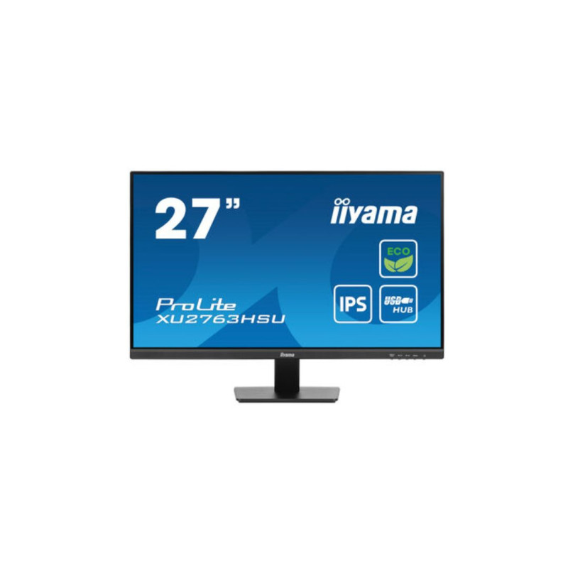 Ecran IIYAMA 27' Noir dalle IPS LED Ultra mince 16:9 1920x1080 3ms 250 cd/m 100