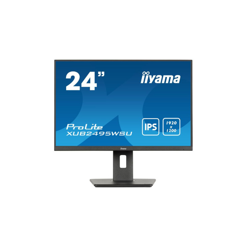 Ecran IIYAMA 24,1'' 1920x1200 16:10 IPS sans bordure sur 3 c ts 4ms 300 cd/m 1