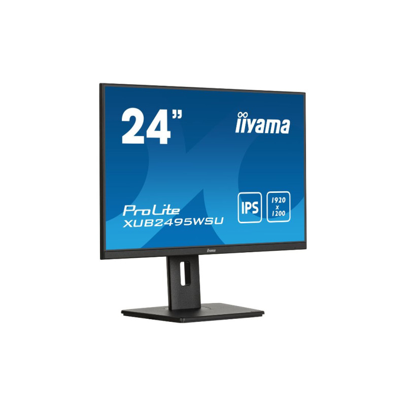 Image secondaire de Ecran IIYAMA 24,1'' 1920x1200 16:10 IPS sans bordure sur 3 c ts 4ms 300 cd/m 1