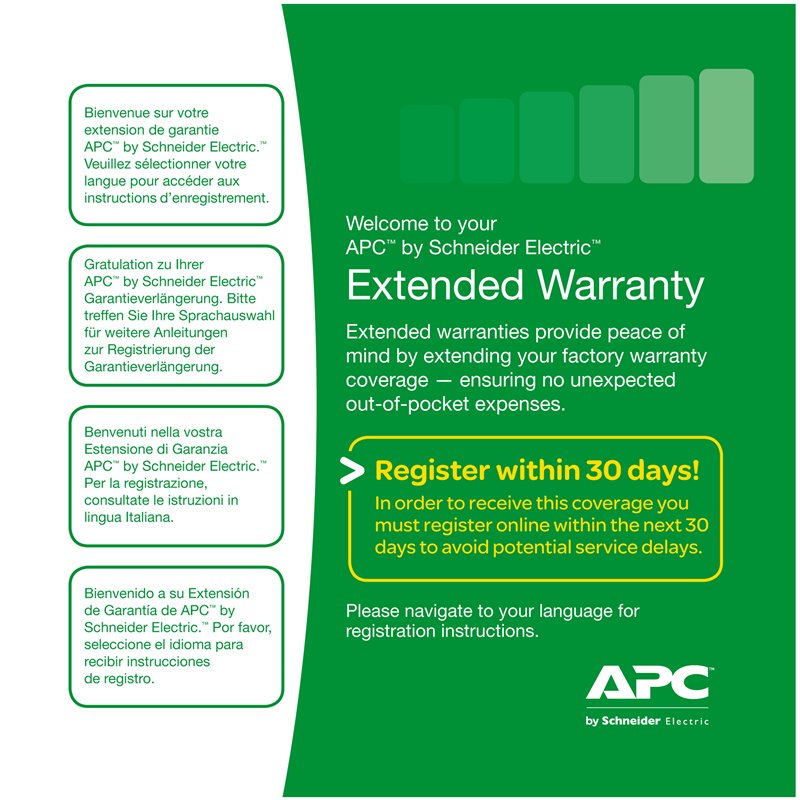 APC Service Pack 3 Year Extended Warranty