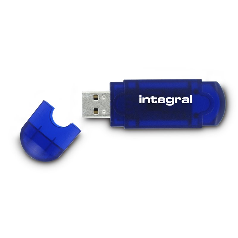 Integral 128GB USB2.0 DRIVE EVO BLUE lecteur USB flash 128 Go USB Type-A 2.0 Bleu