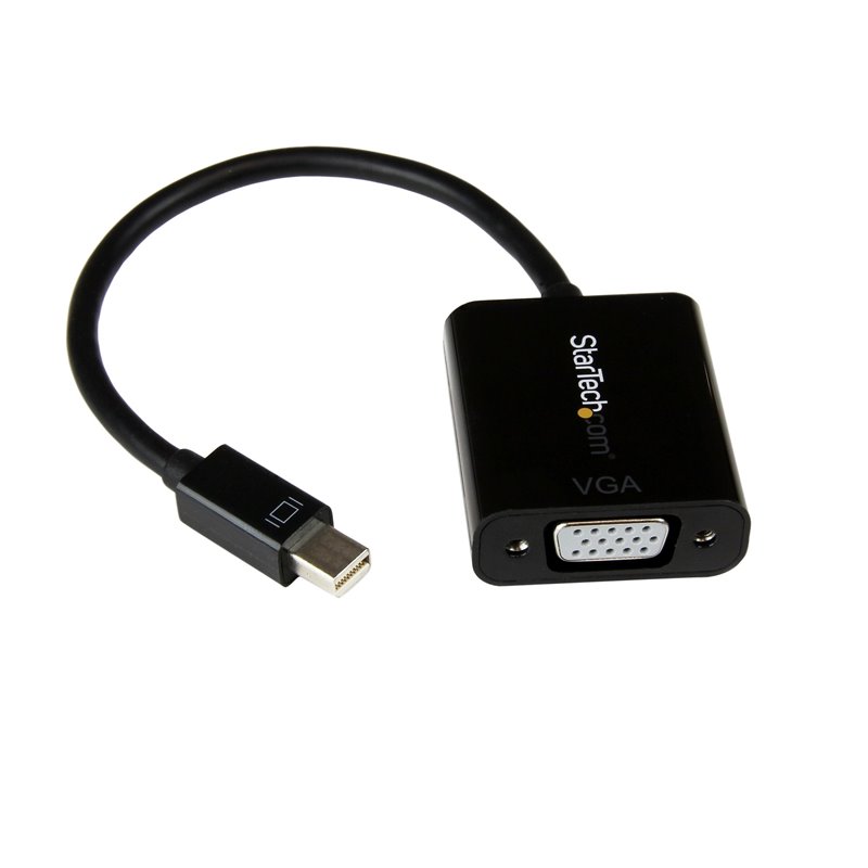 Startech.com Adaptateur Mini DisplayPort 1.2 vers VGA - Convertisseur Mini DP vers VGA 1920 x 1200 - Noir