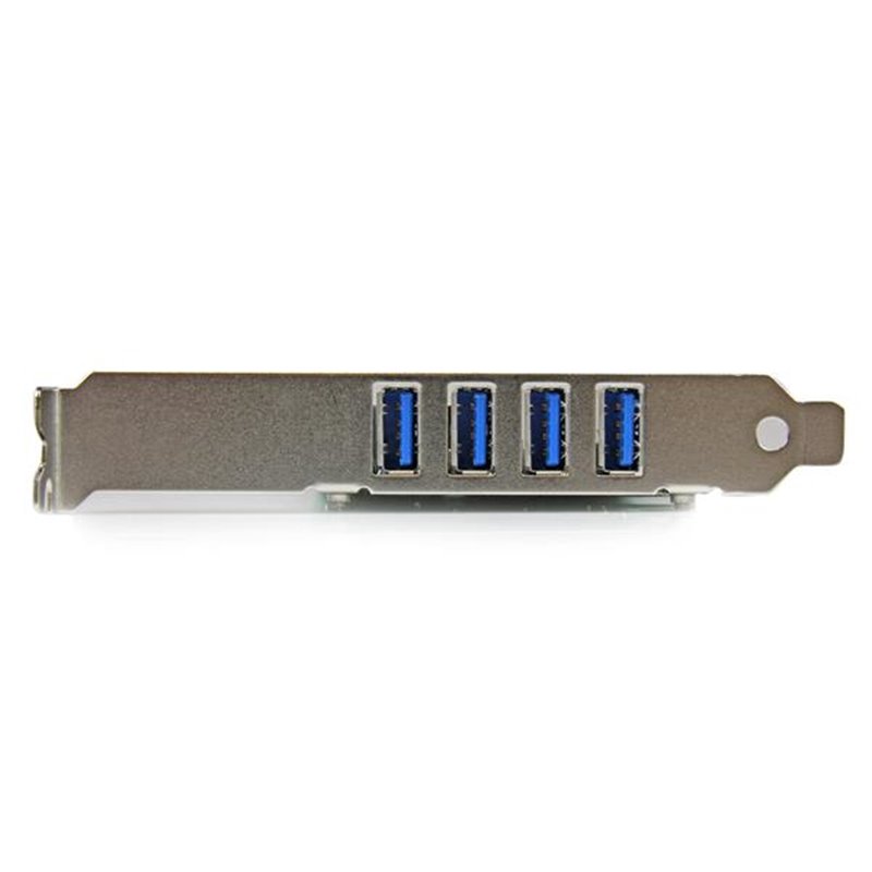 Image secondaire de Startech.com Carte contrôleur PCI Express à 4 ports USB 3.0 SuperSpeed - Adaptateur PCIe avec UASP et alimentation SATA