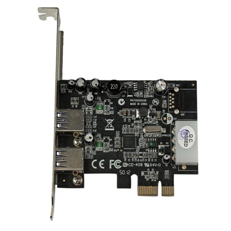 Image secondaire de Startech.com Carte Contrôleur PCI Express vers 2 Ports USB 3.0 avec UASP - Alimentation LP4