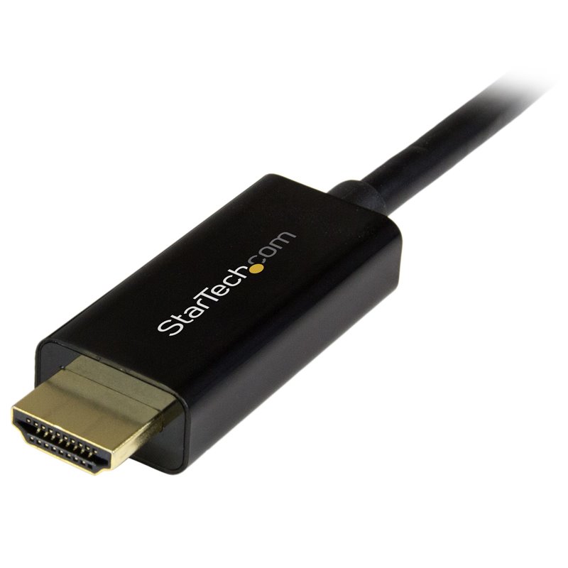 Image secondaire de Câble DisplayPort vers HDMI Startech DP2HDmm2MB (2 m) Noir