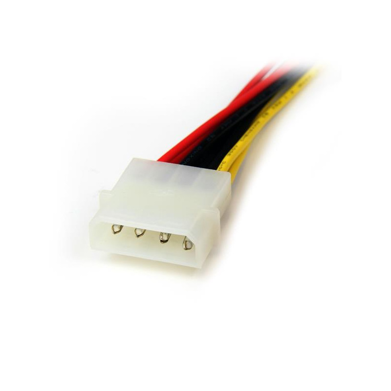 Image secondaire de Startech.com Câble d'Alimentation Adaptateur en Y Molex vers Double SATA - 30 cm