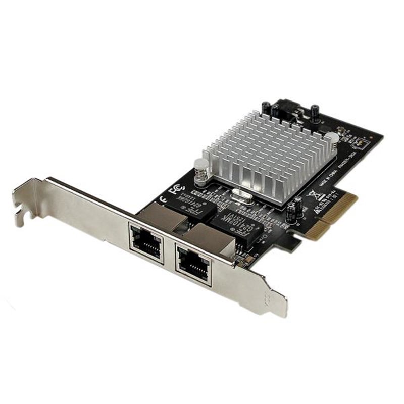 Startech.com Carte Réseau PCI Express 2 Ports Gigabit Ethernet 10/100/1000 avec Chipset Intel i350