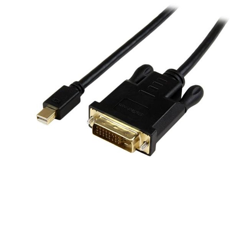 Startech.com Câble Mini DisplayPort vers DVI de 1,8m - Adaptateur Actif Mini DP à DVI - Vidéo 1080p - mDP 1.2 vers DVI-D Single 