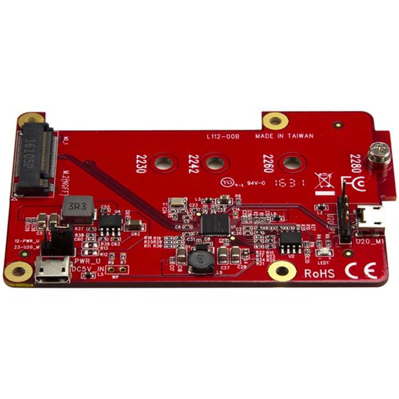 Image secondaire de Startech.com Convertisseur USB vers M.2 SATA pour Raspberry PI et cartes de développement