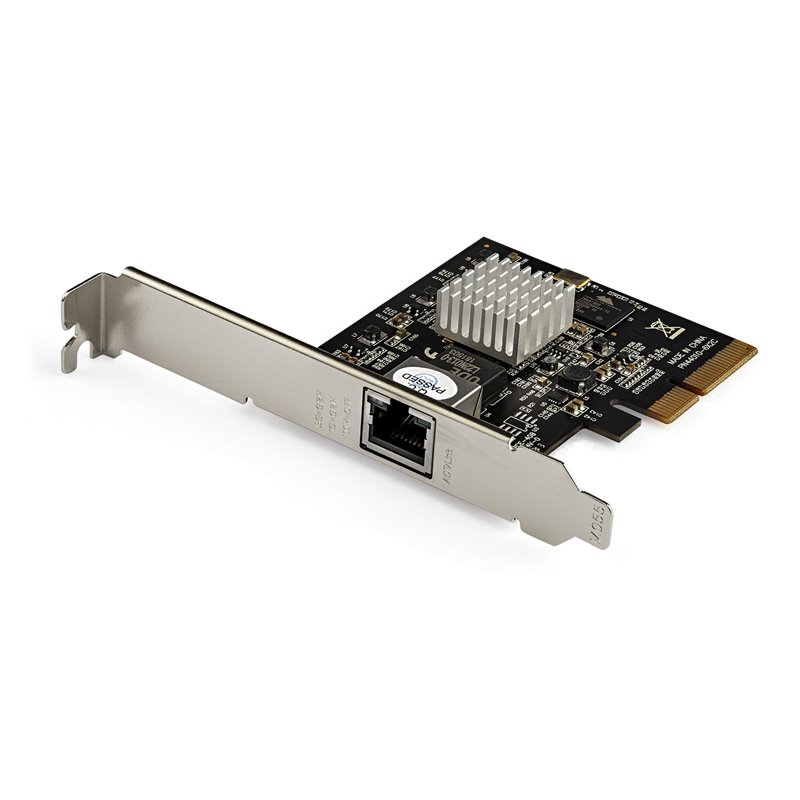 Startech.com Carte Adaptateur Réseau PCIe 5G - Adaptateur d'Interface Réseau PCIe NBASE-T & 5GBASE-T 2.5BASE-T - 5/2.5/1GbE Mult