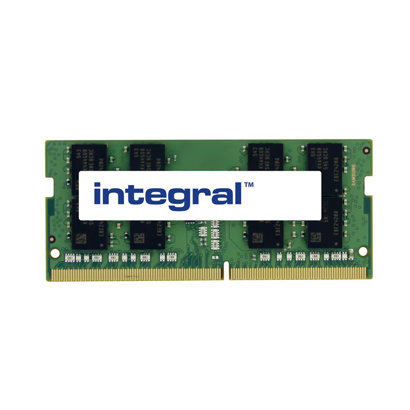 Integral 16GB LAPTOP RAM MODULE DDR4 2666MHZ PC4-21333 UNBUFFERED NON-ECC SODIMM 1.2V 1Gx8 CL19 module de mémoire 16 Go 1 x 16 G