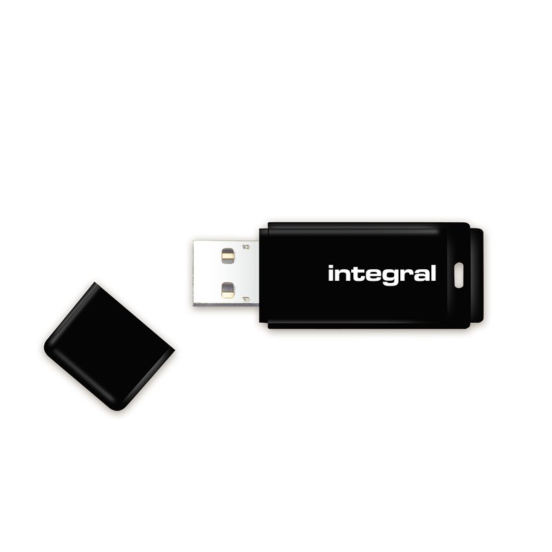 Integral 16GB USB2.0 DRIVE BLACK lecteur USB flash 16 Go USB Type-A 2.0 Noir