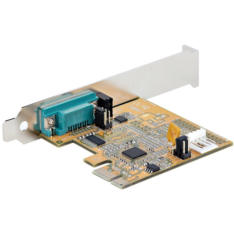 Image secondaire de Startech.com Carte Série PCI Express à 1 port - Carte d'Extension Série PCIe vers RS232 (DB9) - Adaptateur PCIe avec UART 16C105