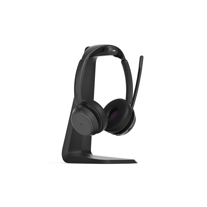 Image secondaire de Epos IMPACT 1061 ANC Casque Sans fil Arceau Bureau/Centre d'appels Bluetooth Charging stand Noir