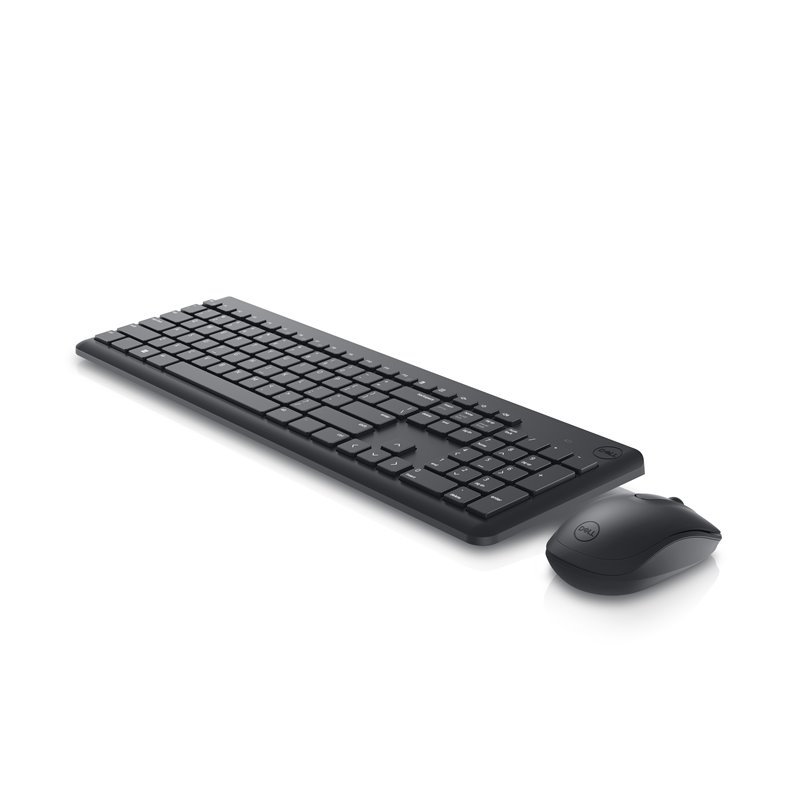 Dell KM3322W clavier Souris incluse RF sans fil Azerty Français Noir