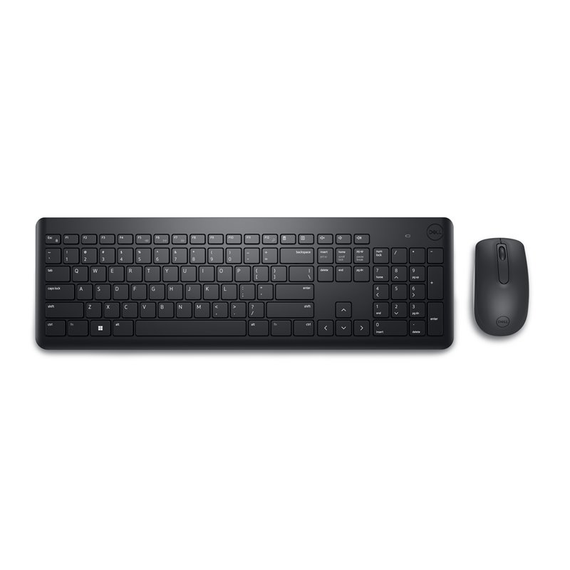 Image secondaire de Dell KM3322W clavier Souris incluse RF sans fil Azerty Français Noir