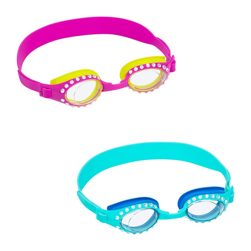 Bestway Lunettes de natation Summer Swirl Pro pour adultes dès 14 ans