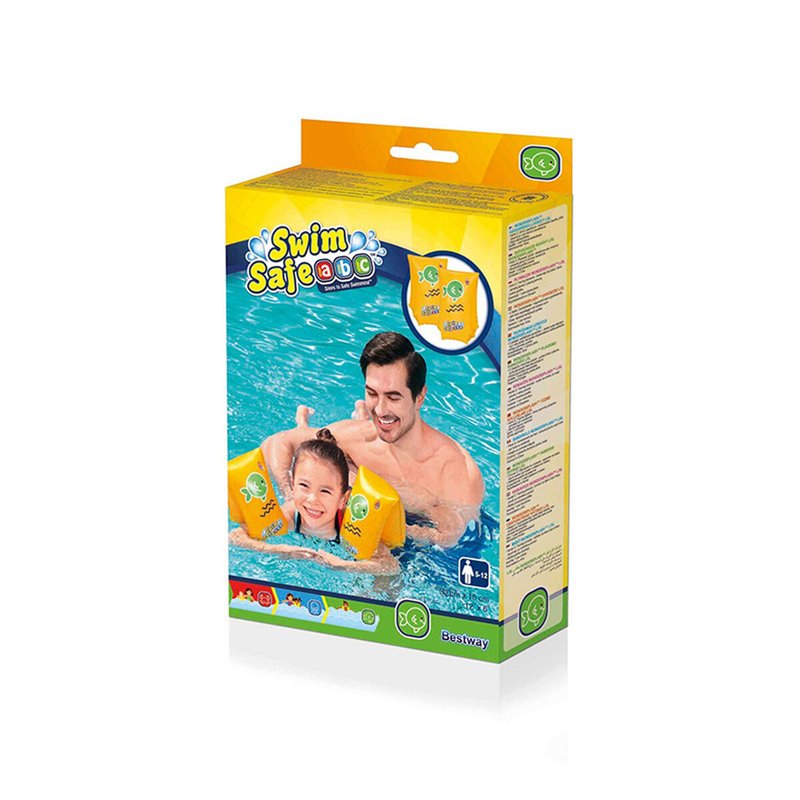 Image secondaire de Bestway Swim Safe ABC AquaStar Planche de natation enfants revêtement tissu