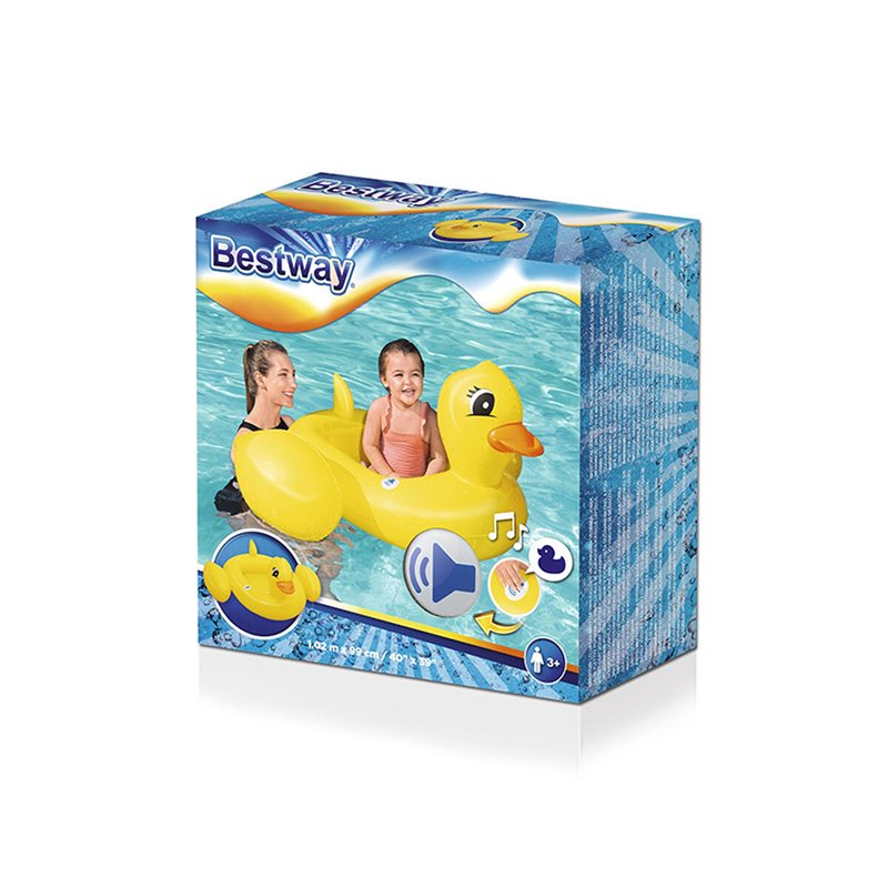 Image secondaire de Bestway Bateau pneumatique pour bébé Friendly Fox avec parasol