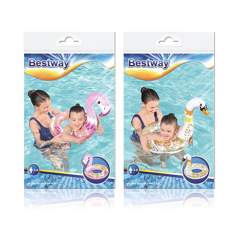 Image secondaire de Bestway 36306 flotteur de plage et de piscine Couleurs assorties Image PVC Bouée