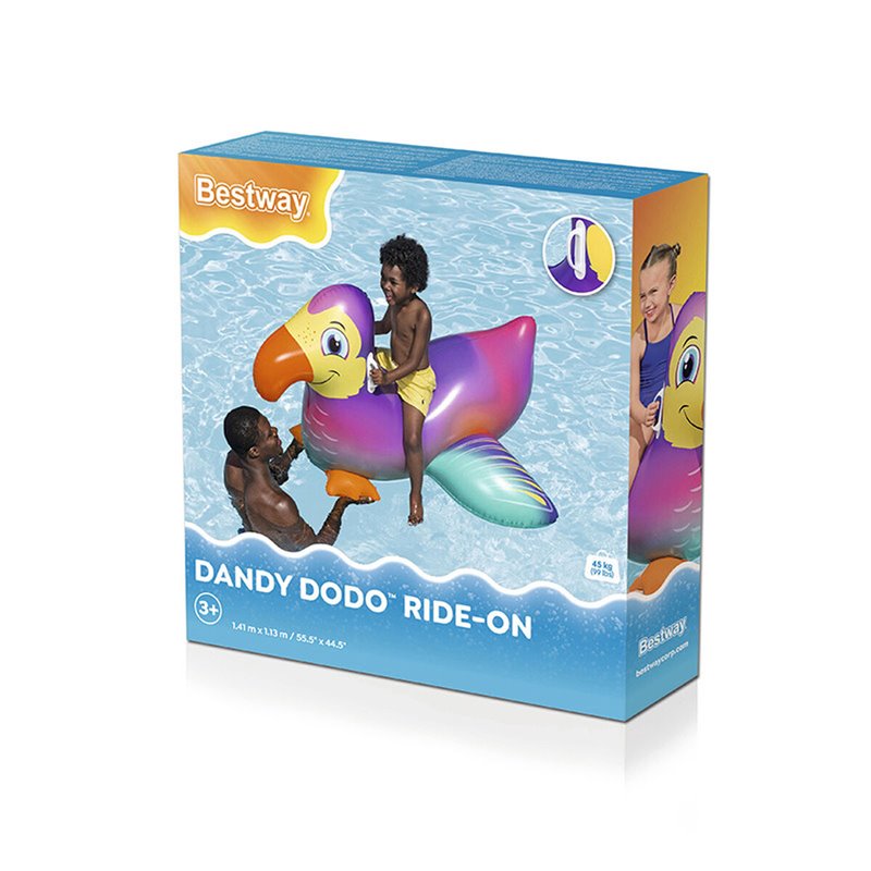 Image secondaire de Bestway Bouée à chevaucher pour enfants Dandy Dodo 1,41 m x 1,13 m