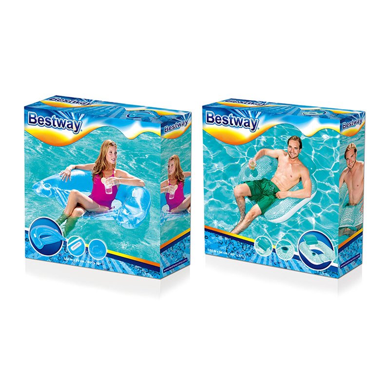 Image secondaire de Fauteuil de piscine gonflable Bestway 152 x 99 cm