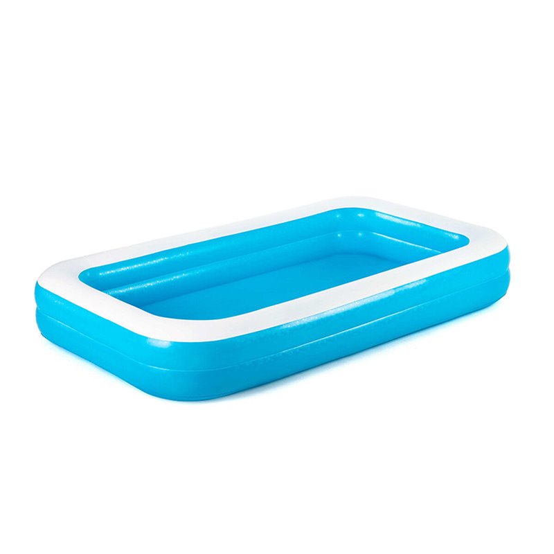 Bestway PISCINE RECTANGULAIRE 3.05m x 1.83m x 46cm - bleue