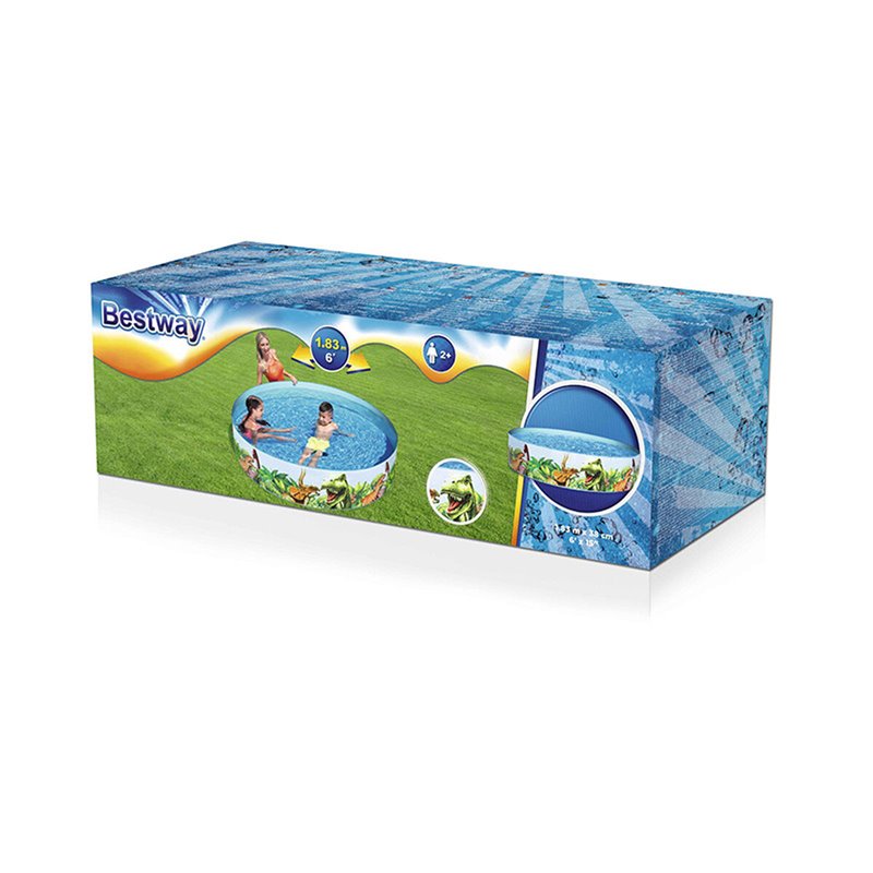 Image secondaire de Bestway PPISCINE DINOSAURE FILL N FUN 1.83m x H38cm