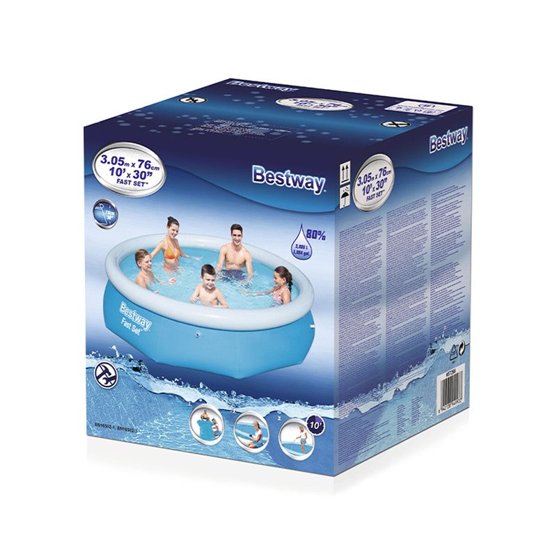 Image secondaire de Bestway Fast Set Piscine autoportante Pool 3.05m x 76cm