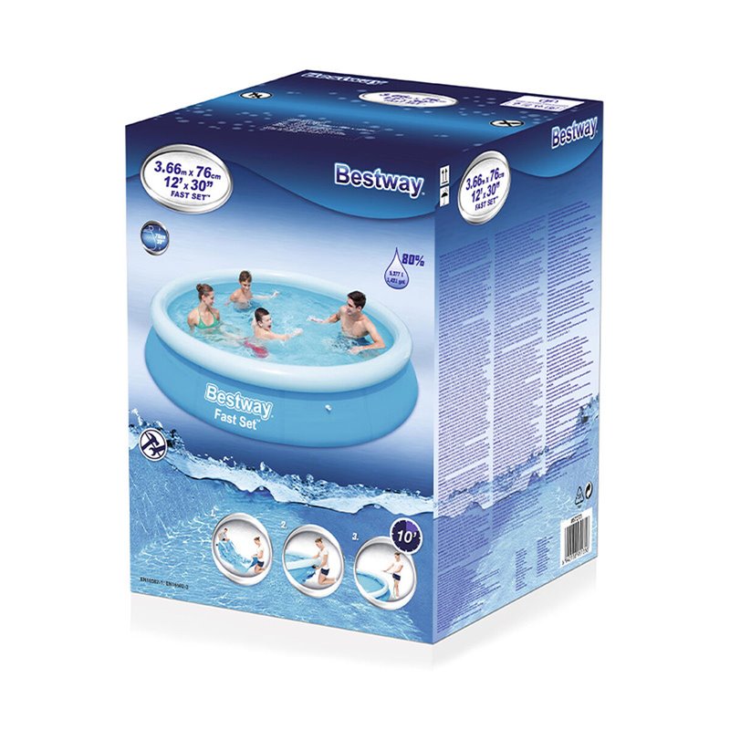 Image secondaire de Bestway Fast Set Piscine autoportante Pool 3.66m x 76cm