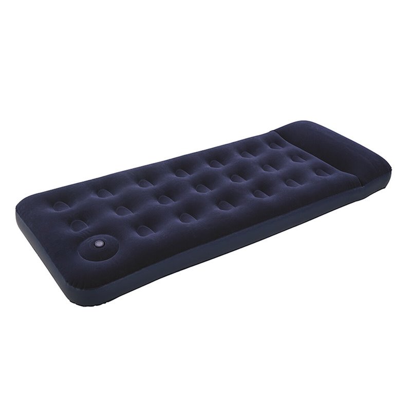 Bestway Matelas gonflable 1 place avec pompe à pied intégrée 1,85 m x 76 cm x 28 cm