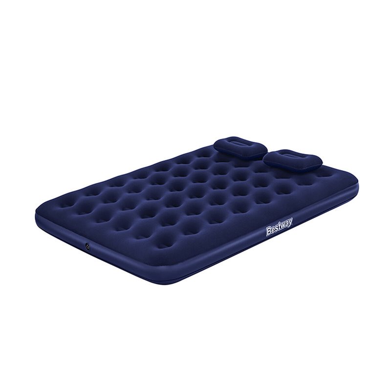 Bestway Matelas gonflable 2 places avec pompe manuelle 203 x 152 x 22 cm